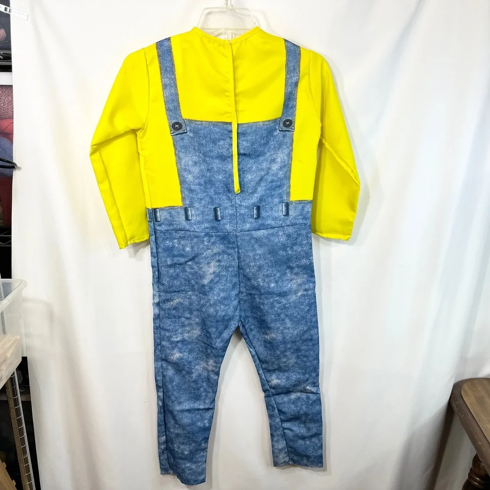 Rubies Despicable Me Minion Costume Kids Medium Halloween Dress Up Mask Gloves